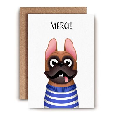 Merci! Thank You Card