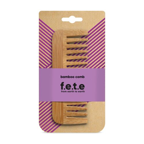 f.e.t.e Wide Toothed Bamboo Comb