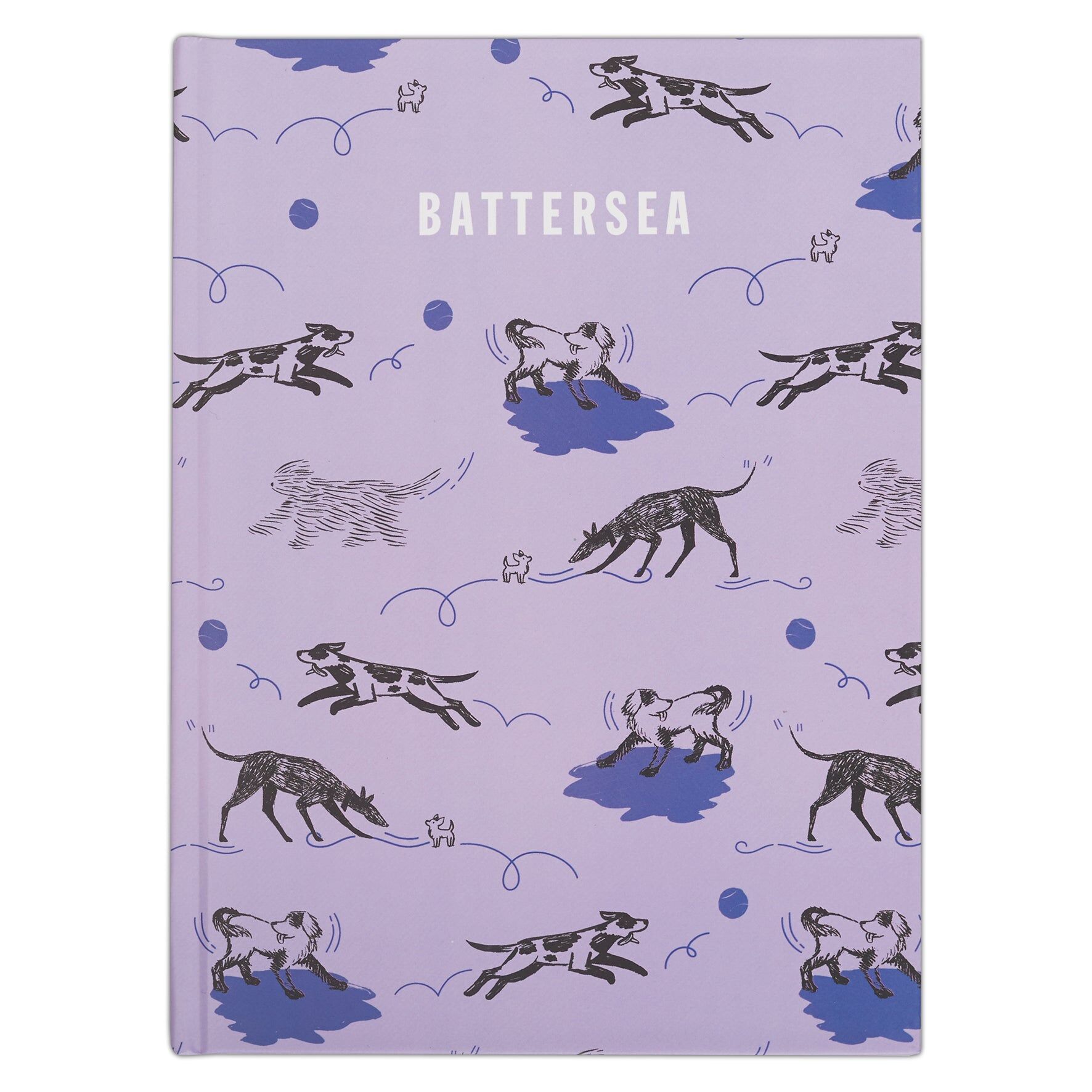 Battersea Hardback Casebound Sketchbook 80 Sheets, Cat, 14.8 x 20cm, Drawing, Sketching, Doodling, Writing and Scrapbook Designs with Mixed Media, Pen, Ink, Painting and More