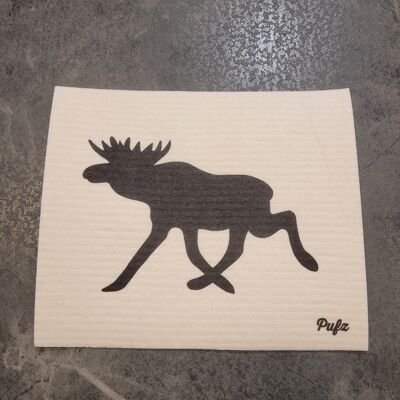 SPECIAL OFFER :: Swedish Dishcloth Moose, White