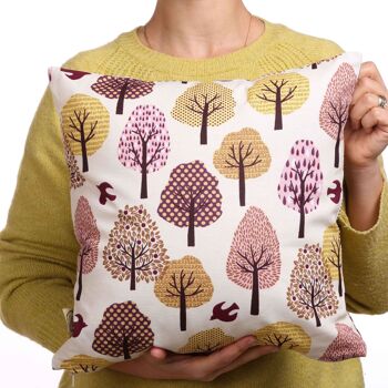 Arbres en automne coussin imperméable 15" 2