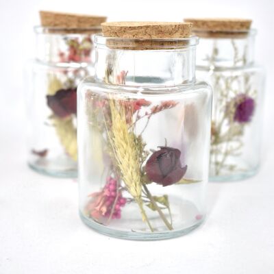 Dried flower glass - 10 cm