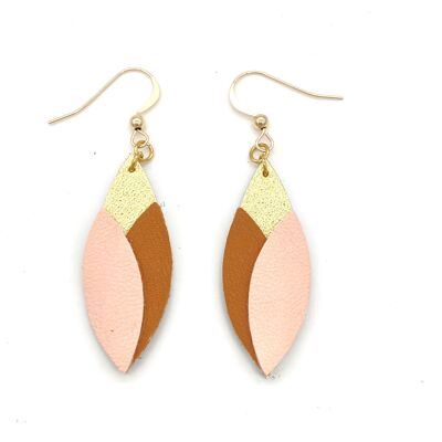 Trio petals earring