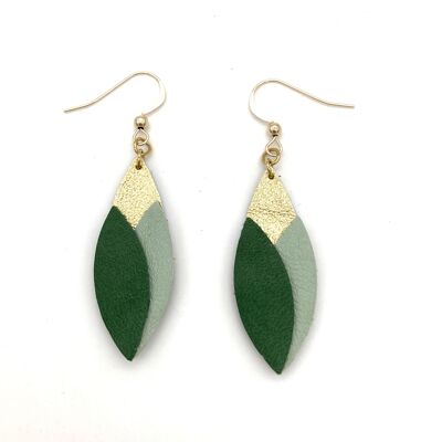 Trio petals earring