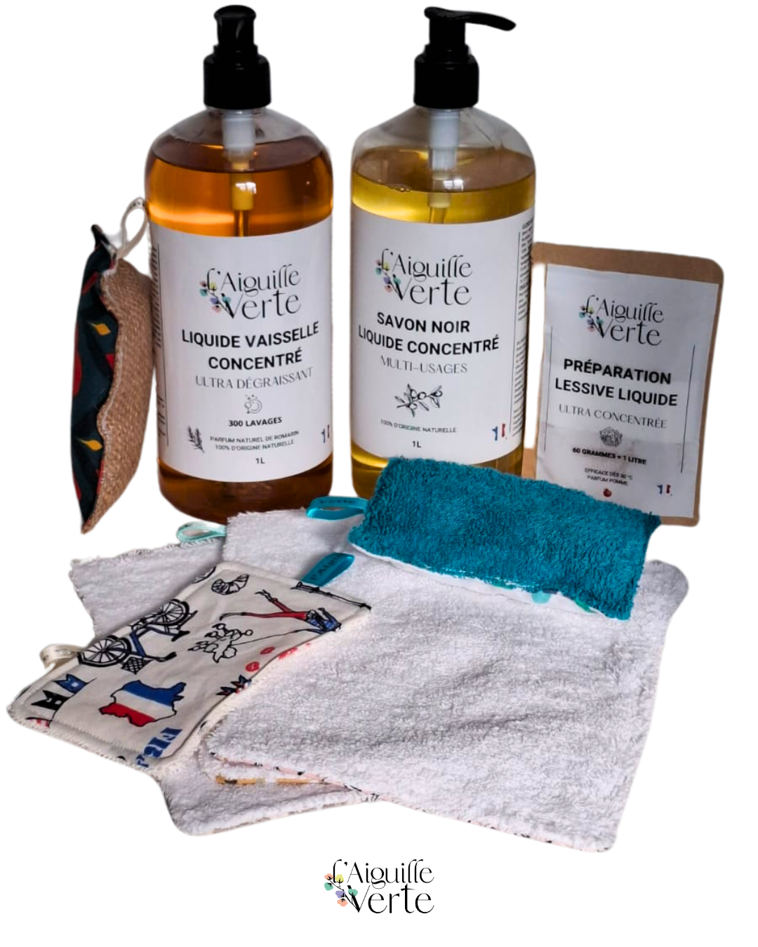 Coffret Les essentiels ménage et zéro déchet