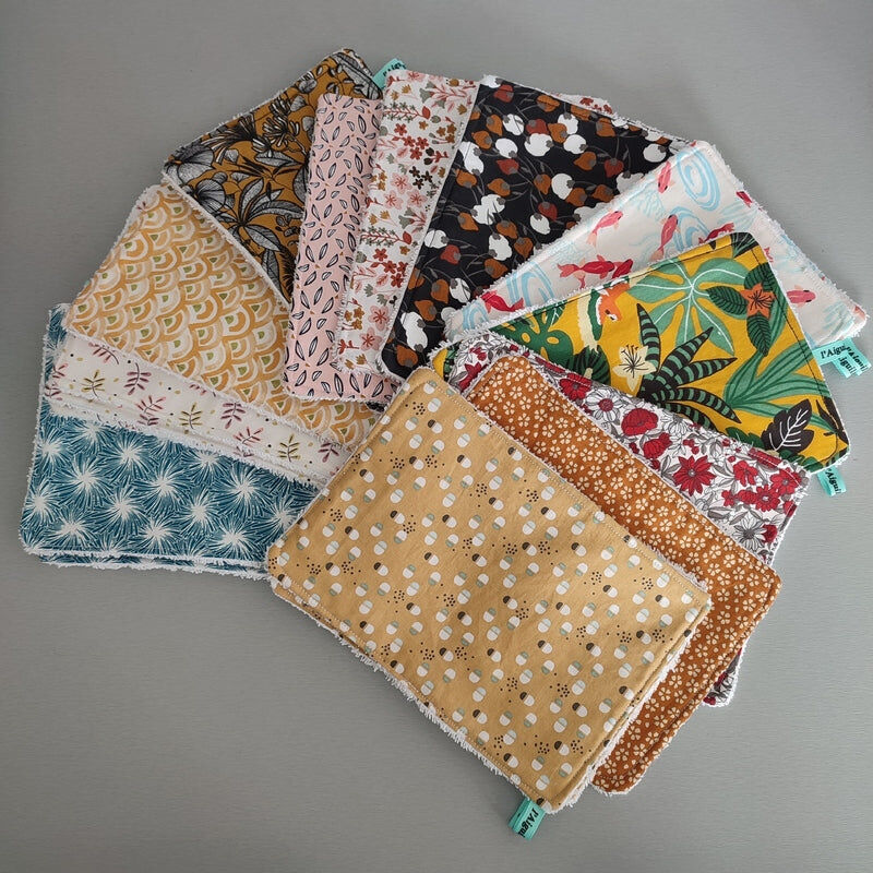 Essuie-tout lavable éponge rectangle
