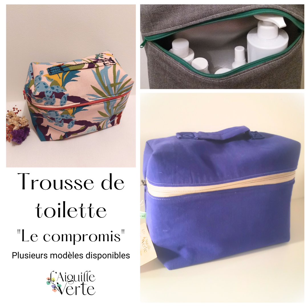 Trousse de toilette - Format "Le compromis"
