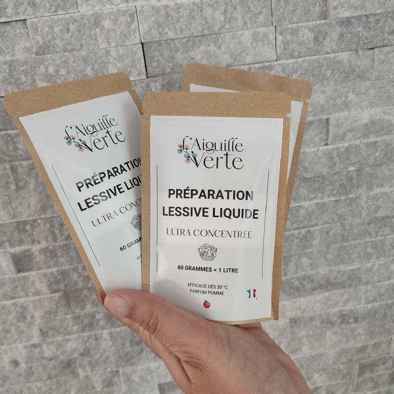 Kit préparation pour lessive liquide ultra concentrée
