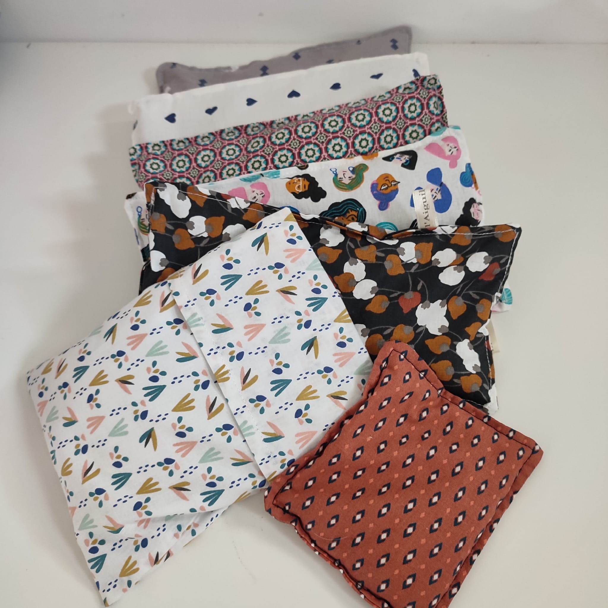 Bouillotte sèche aux graines de lin bio