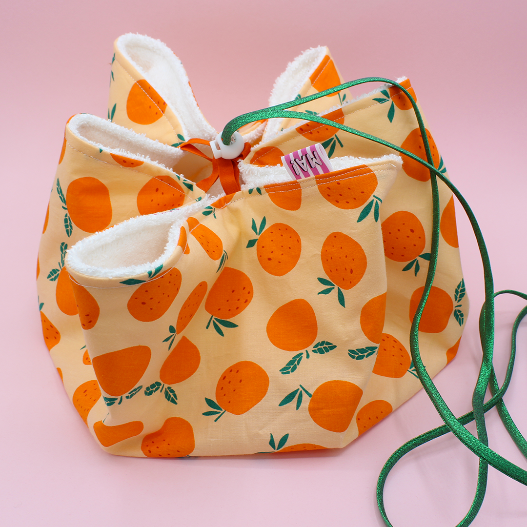 PRÉCOMMANDE :  Sac pieds-secs - mandarines