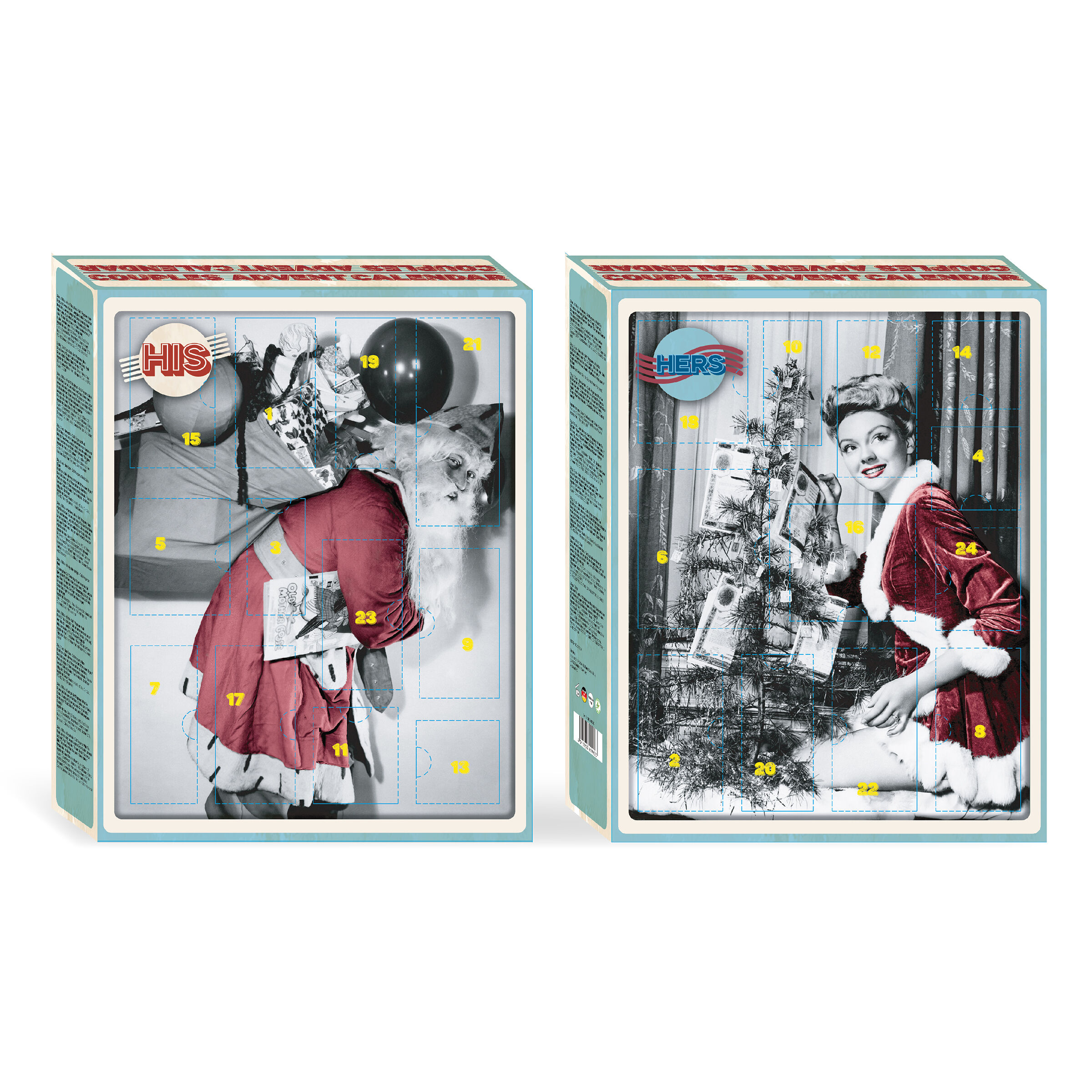 COUPLES Advent Calendar Cosmetics for women & men-500950