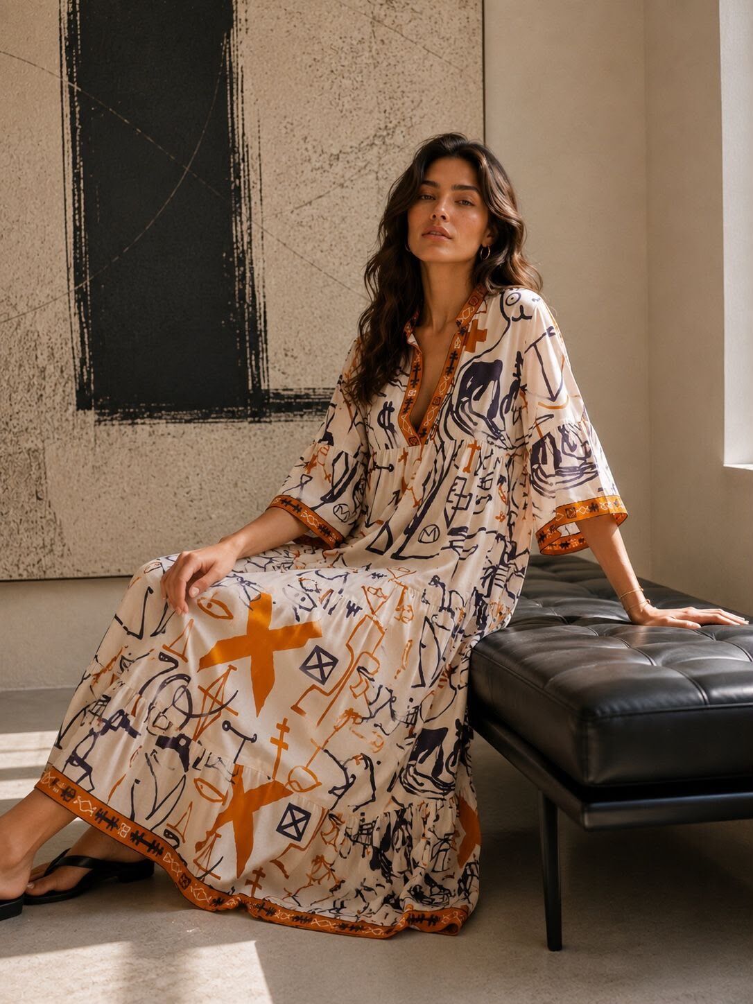 LONG BOHO DRESS
