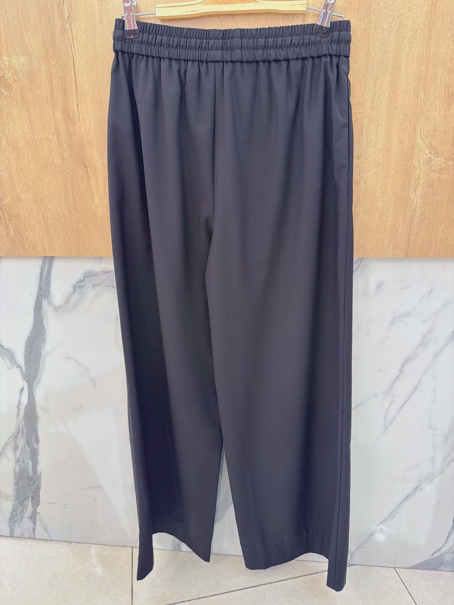 Pantalon long coupe droit taille haut