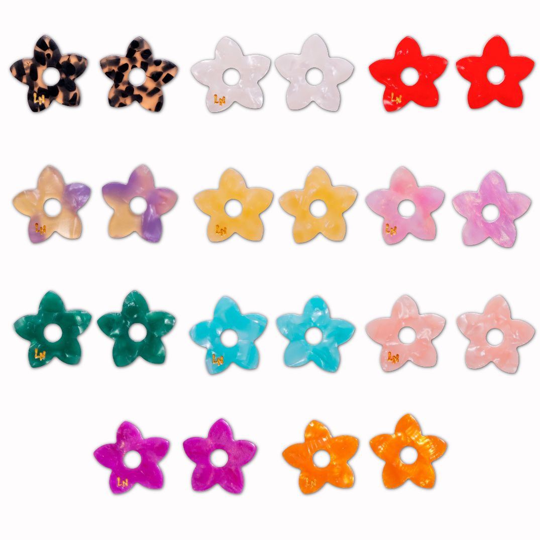 Charms Tiaré Acétate | Choisissez votre paire parmi 11 créations