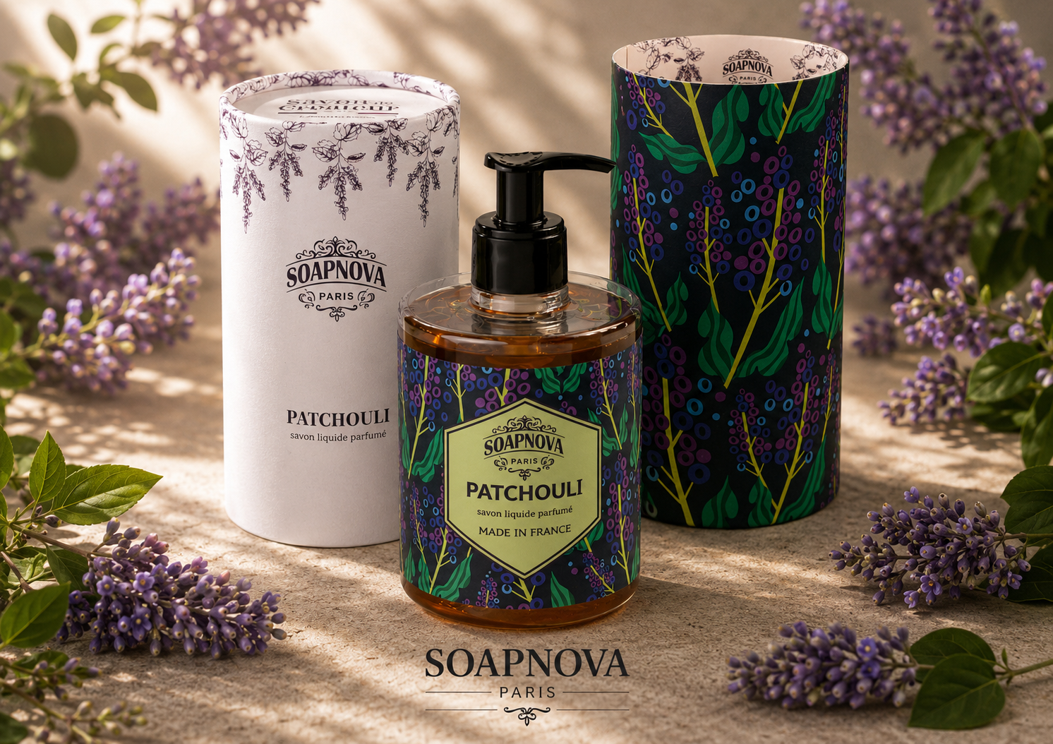 PATCHOULI – Scented Liquid Soap 500 ml | Made in France
