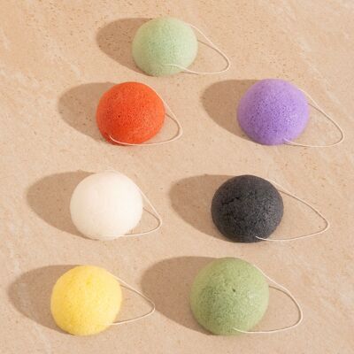 Assortment of 42 Konjac | Face - With or Without packaging