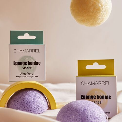 Assortiment de Konjac visage - à l'unité