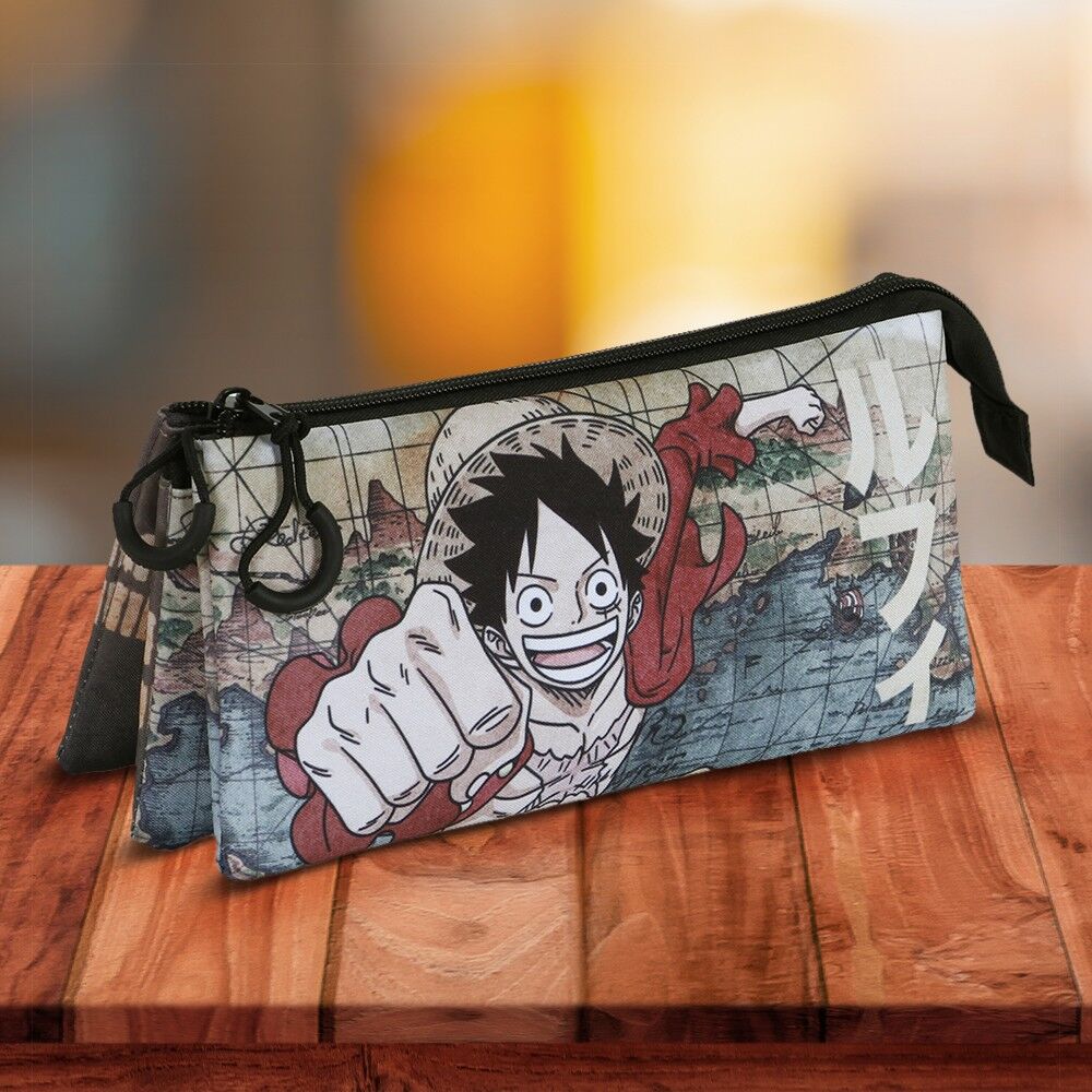 One Piece Manga Triple Pencil Case