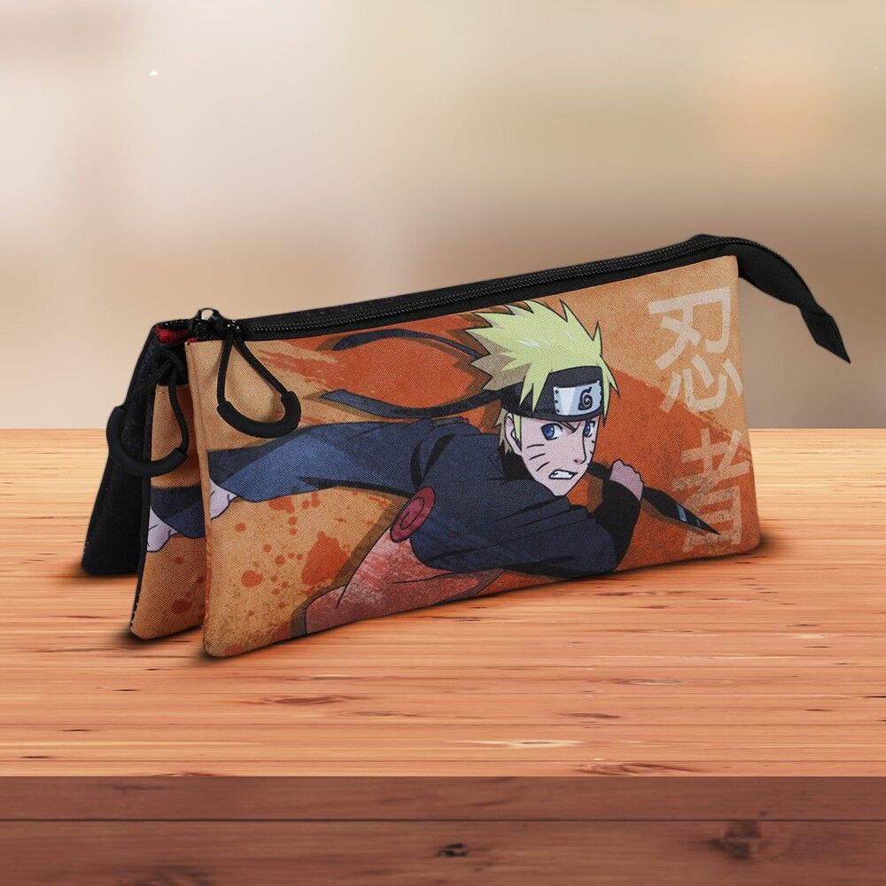 Naruto Ninja Triple Pencil Case