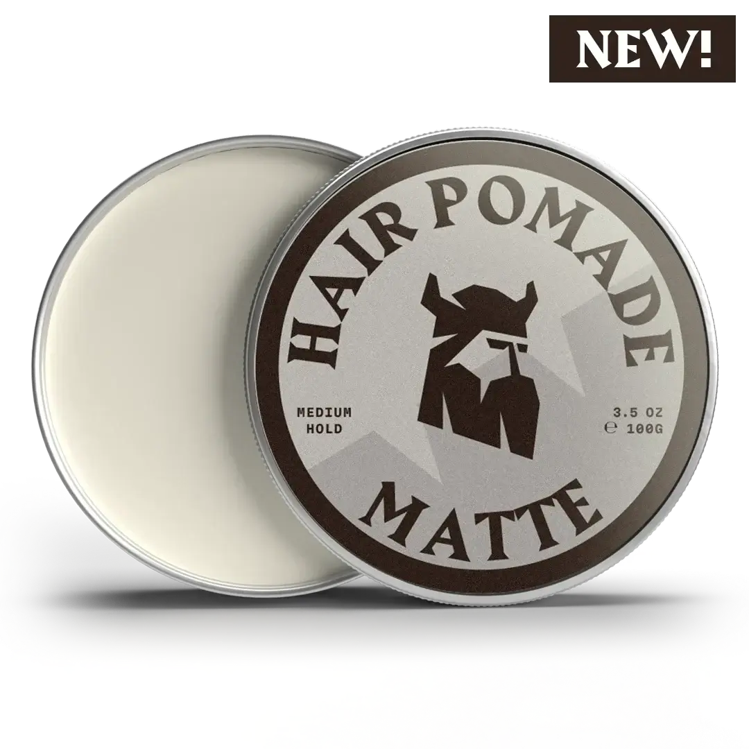 Striking Viking Matte Hair Pomade 100g Linen Scent | Medium Hold Water Based Styling Pomade