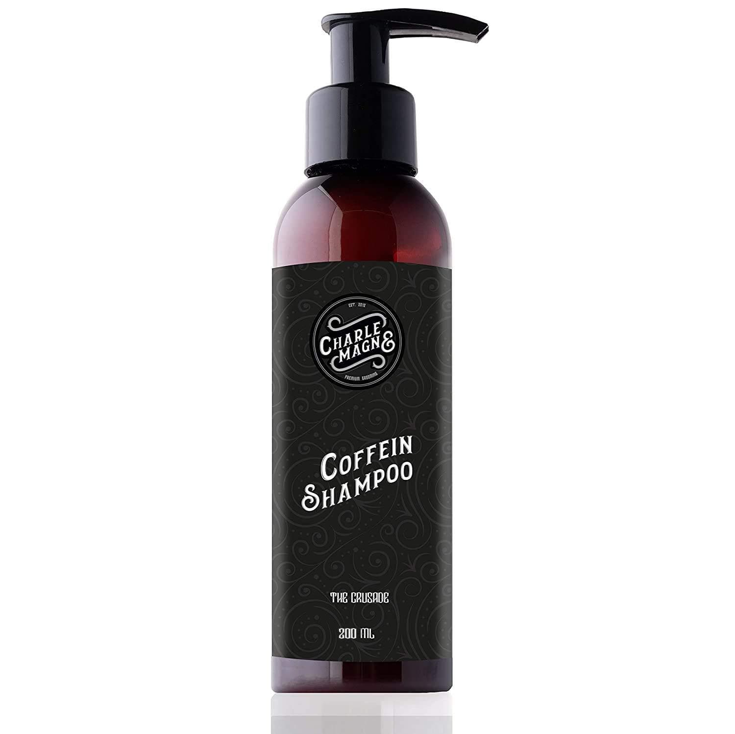 Charlemagne Coffein Shampoo 200ml | Caffeine Hair Strengthening Shampoo for Men Daily Care