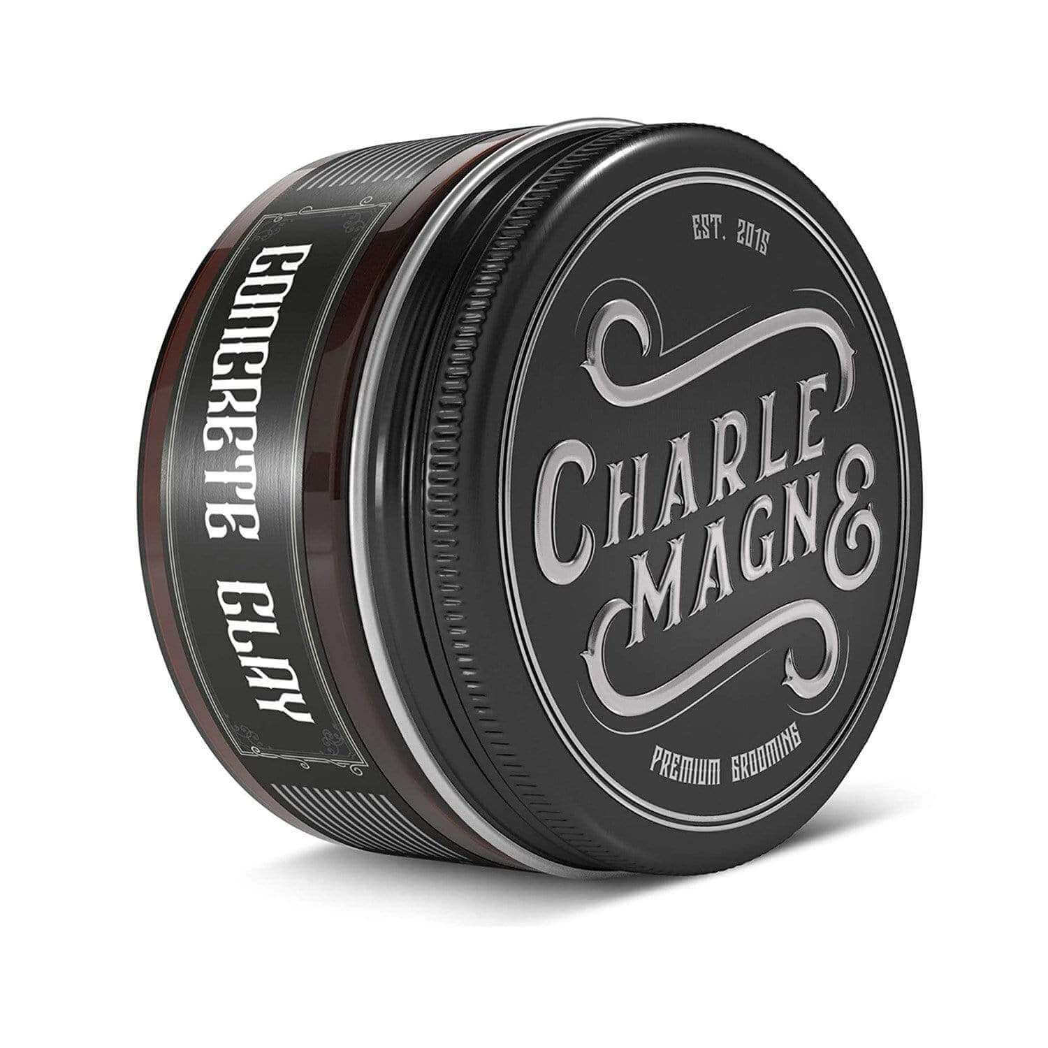 Charlemagne Concrete Clay Pomade 100ml | Matte Finish Hair Clay with Strong Hold for Men
