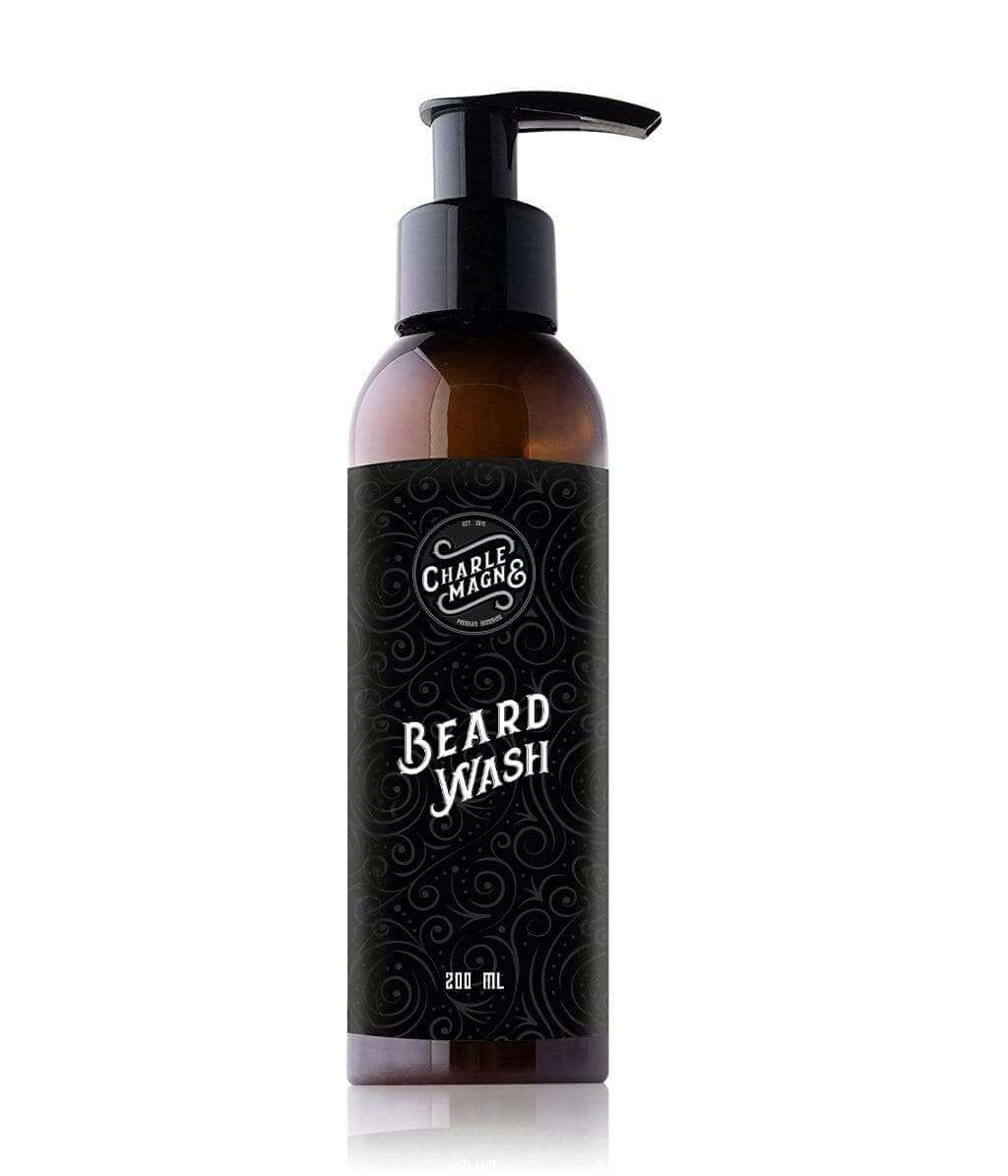 Charlemagne Beard Wash 200ml | Gentle Lemongrass Beard Shampoo for Daily Use