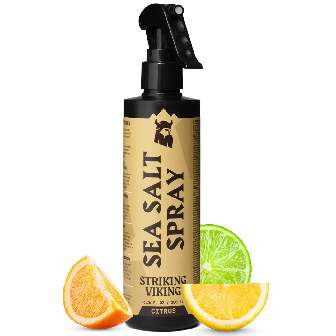 Striking Viking Sea Salt Hair Spray Strong Hold Citrus | Texture & Volume Spray 8oz