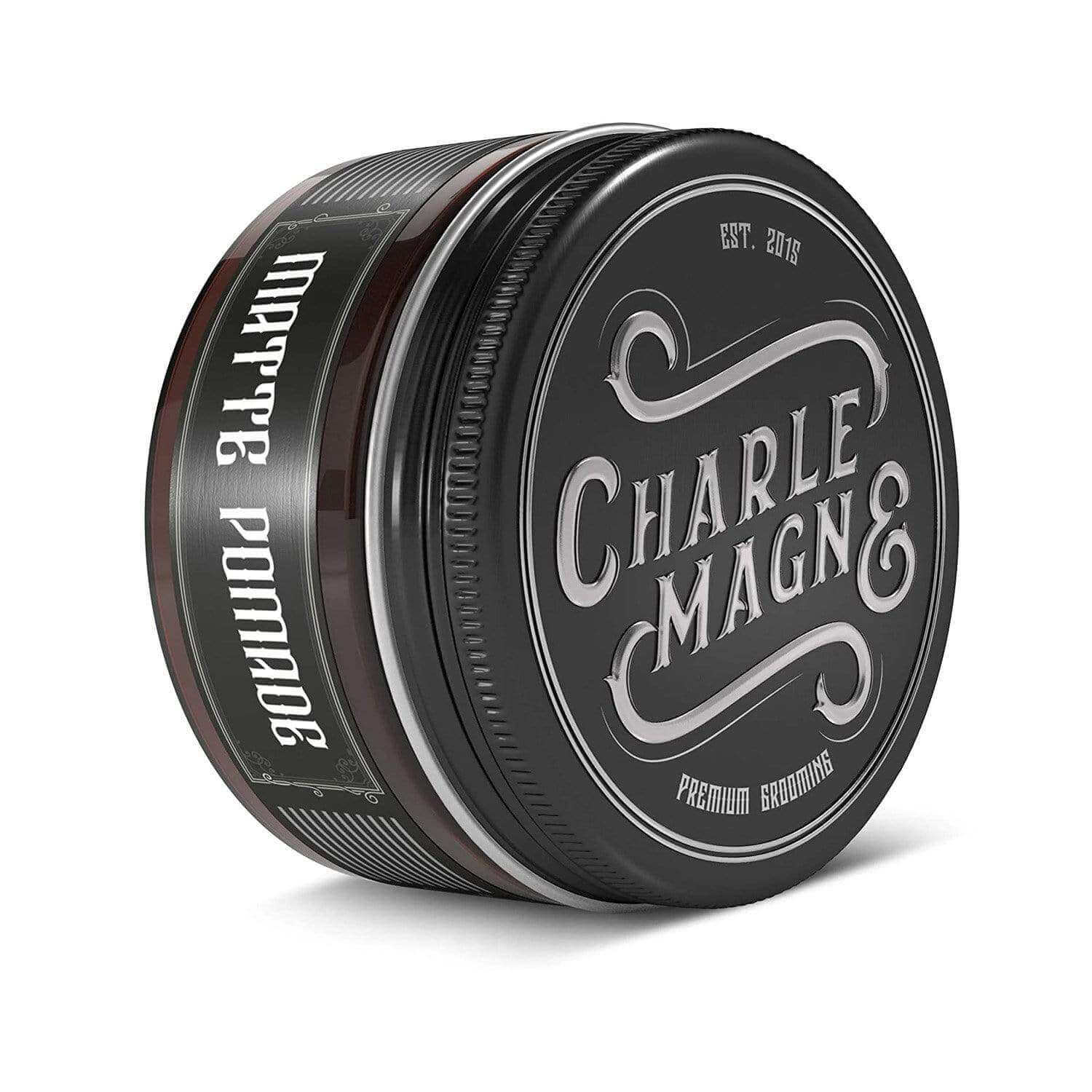 Charlemagne Matte Pomade Leather 100ml | Strong Hold Water-Based Hair Styling Pomade
