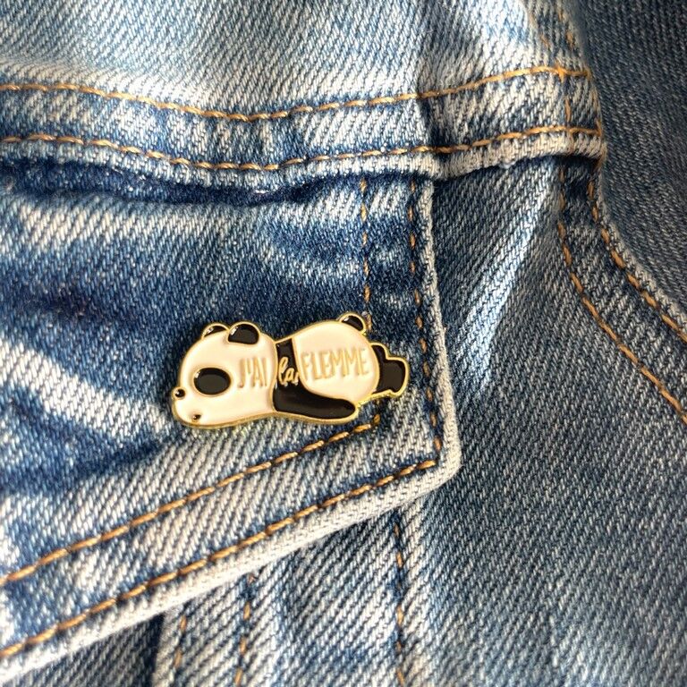 Pin's j'ai la flemme