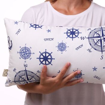 Coussin de canapé décor mer 20х12” 6