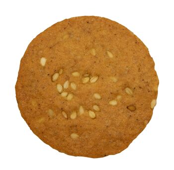 Délicieux biscuits artisanaux Caramel et Sésame 100g 4