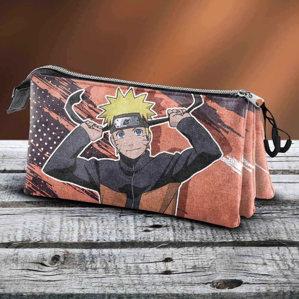Naruto Hachimaki Triple Manga Pencil Case