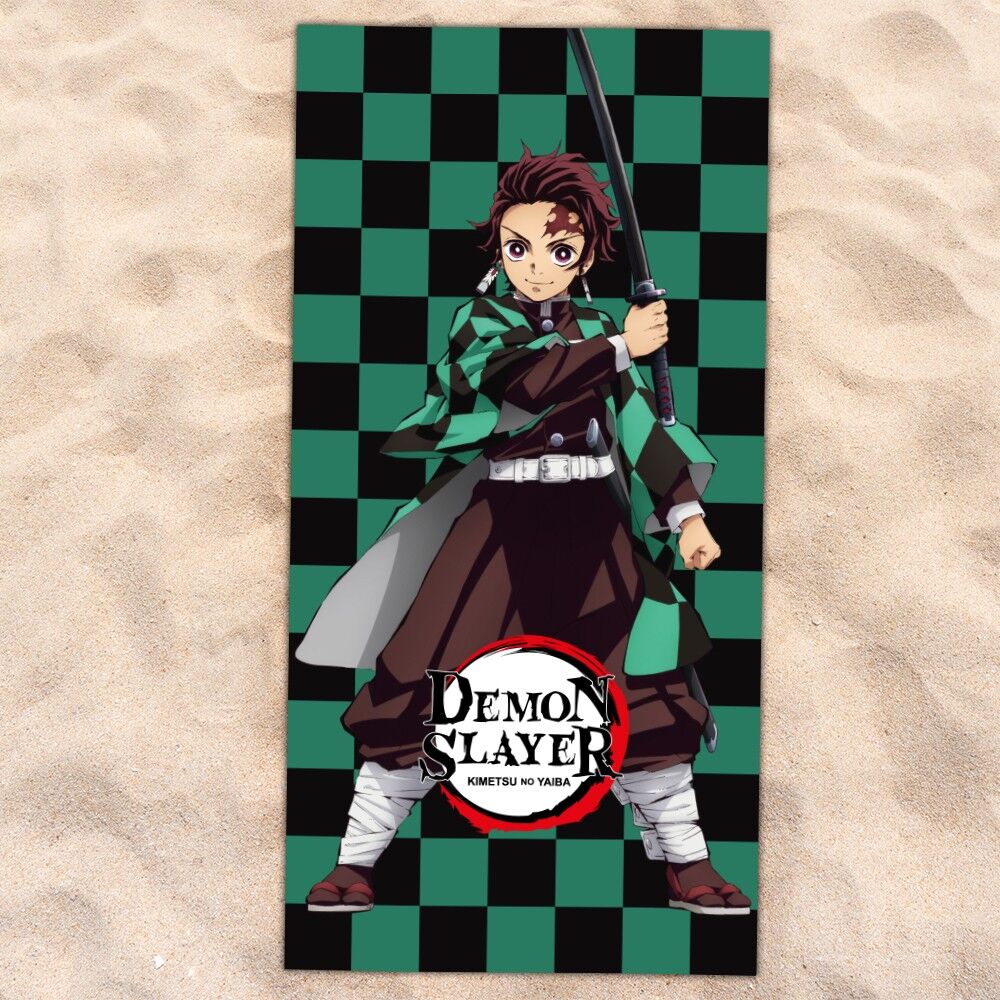 Demon Slayer Tanjiro Kamado Beach Towel