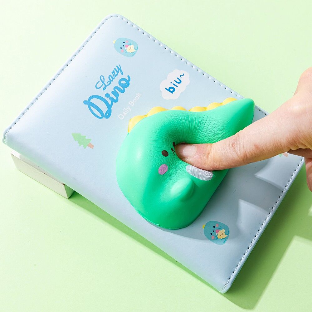 Mini Kawaii Girly Squishy Notebook - Variations: Dino