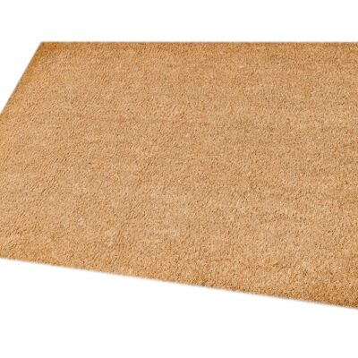 Doormat Natural Coir - 46x76cm - Absorbent surface , Anti Slip surface