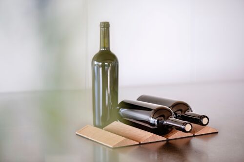 Weinberg anthrazit -Weinregal für bis zu 6 Flaschen aller Art