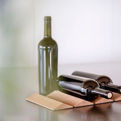 Weinberg anthrazit -Weinregal für bis zu 6 Flaschen aller Art