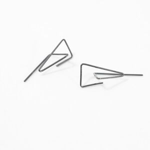 BOUCLES D'OREILLES LIGNE TRIANGULAIRE