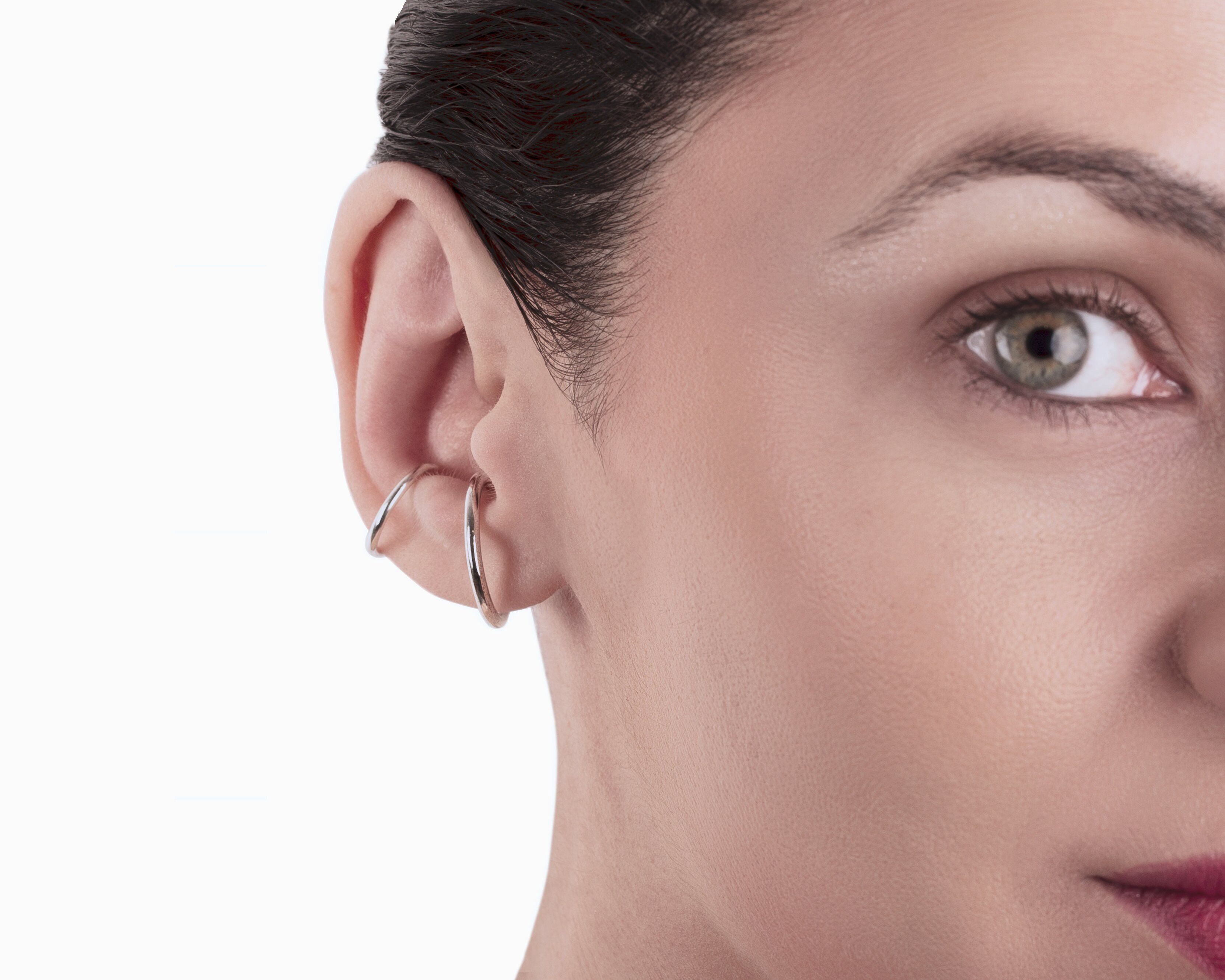 ORECCHINI A CURVA APERTA