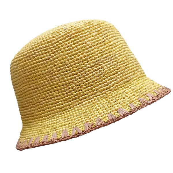 Sombrero de pescador de rafia - Maloa