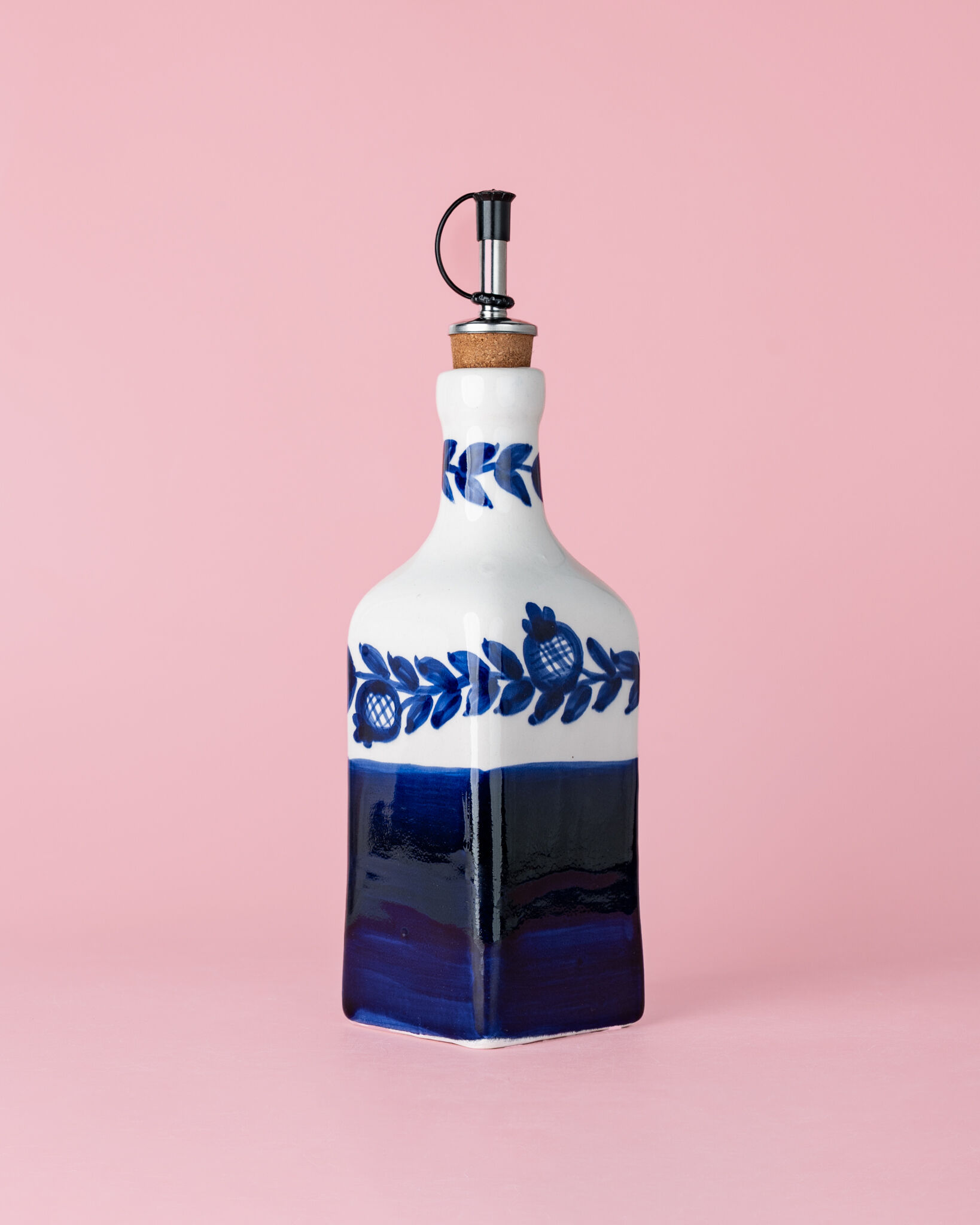 Aceitera de Cerámica - Dispensador de líquidos 475ml - Diseño Andaluz Nerja