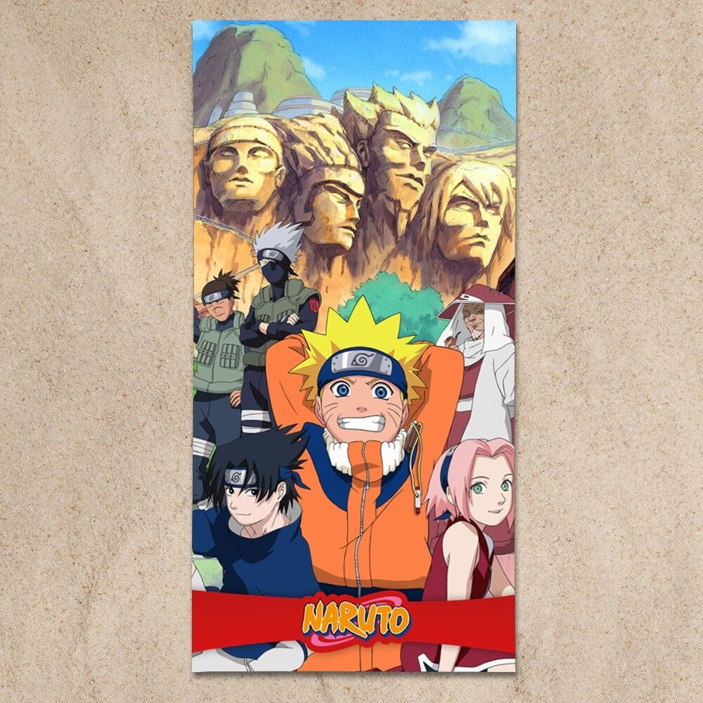 Naruto Shippuden Strandtuch - Hokage-Denkmal