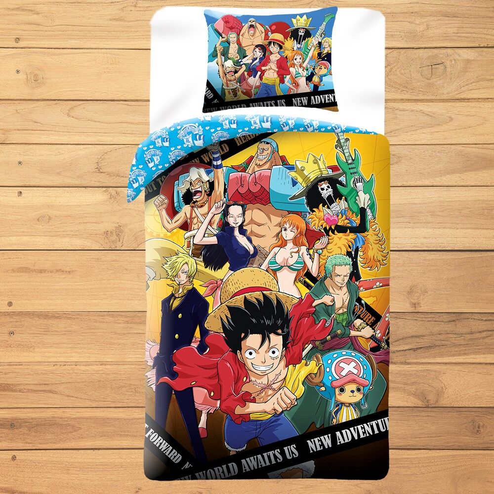 One Piece Manga Bettwäsche-Set