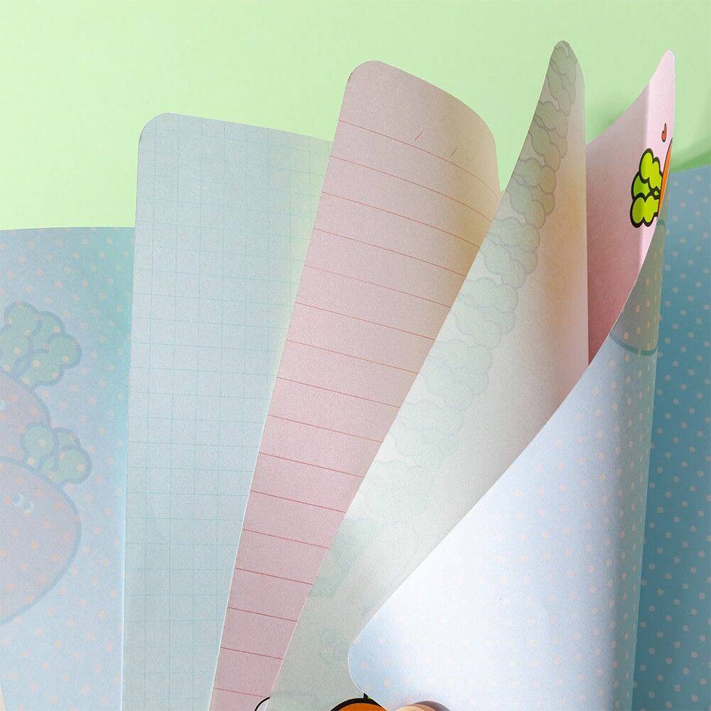 Kawaii-Notizbuch mit Squishy-Effekt für Mädchen – Froschvarianten