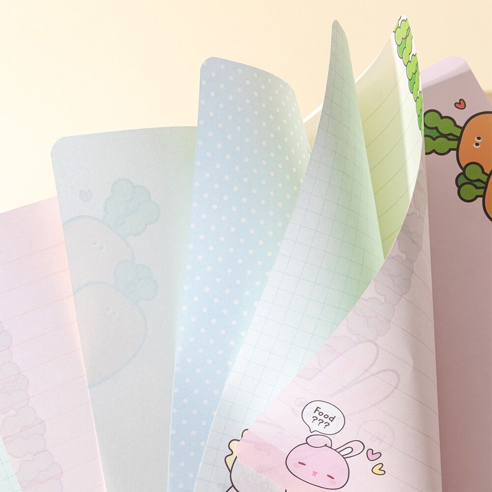 Kawaii-Notizbuch zum Knautschen – Varianten: Eichhörnchen
