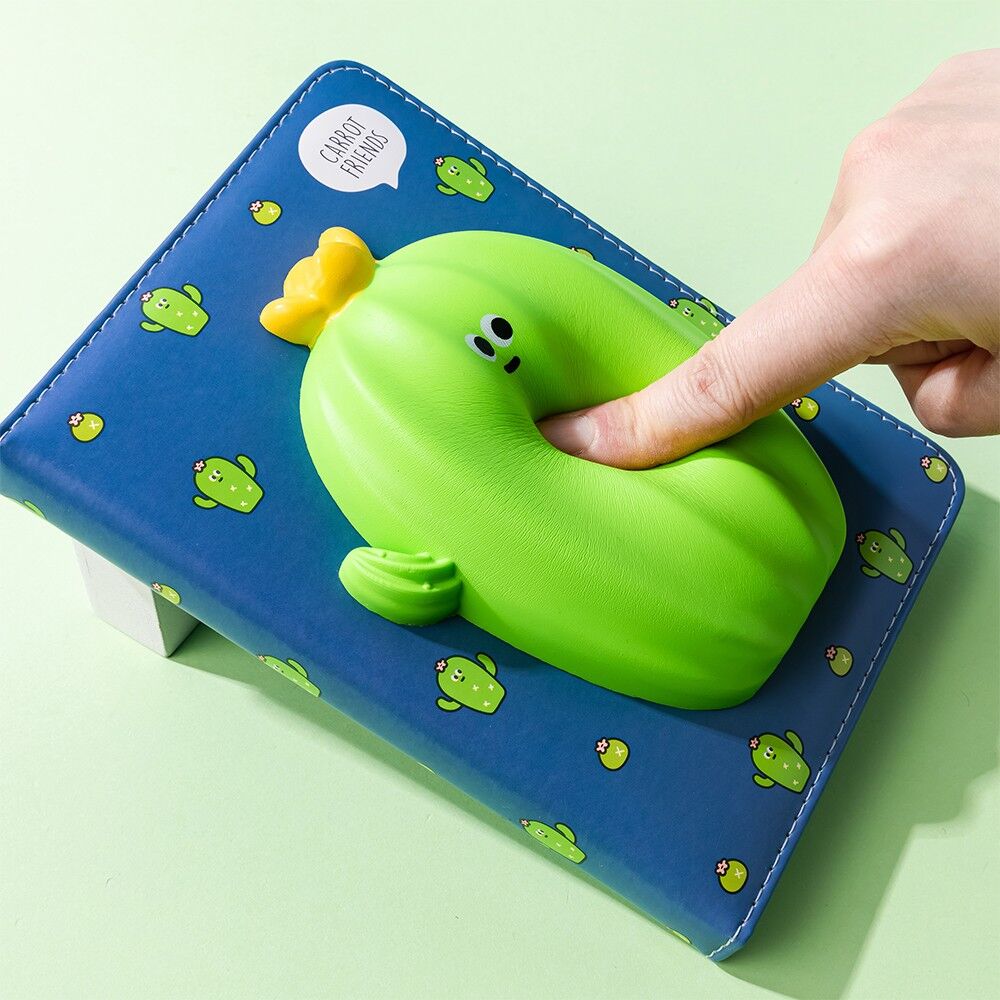 Kawaii-Notizbuch zum Kneten – Varianten: Kaktus