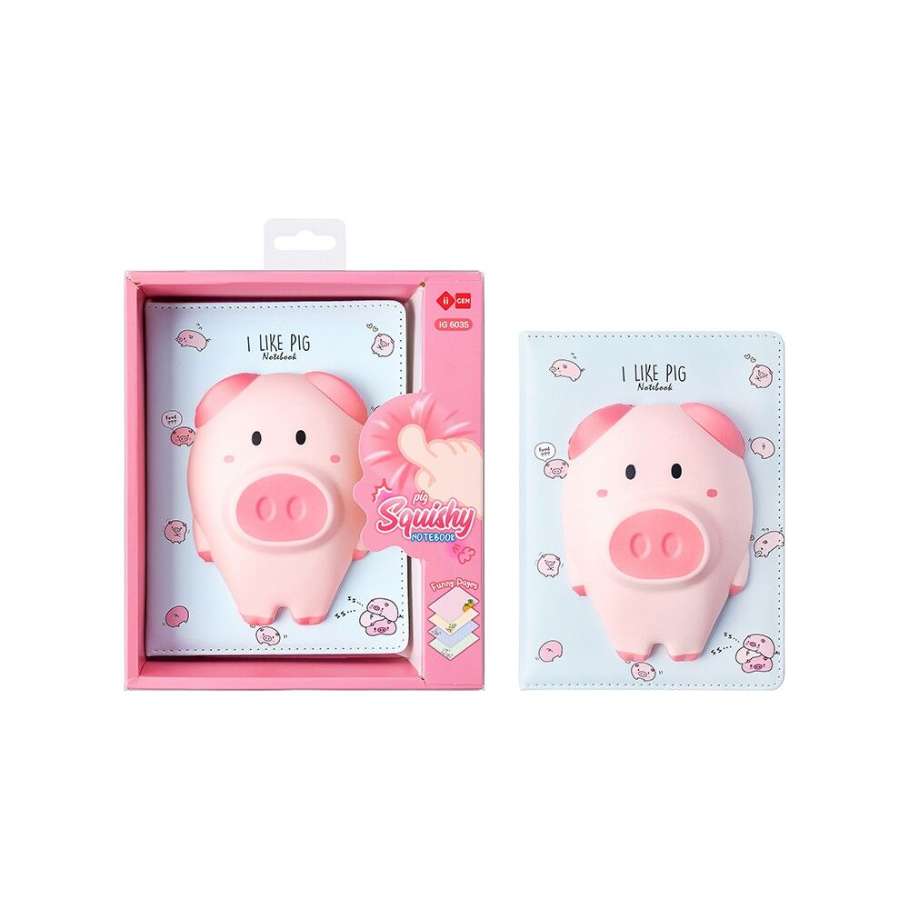 Kawaii-Notizbuch zum Kneten – Varianten: Schwein