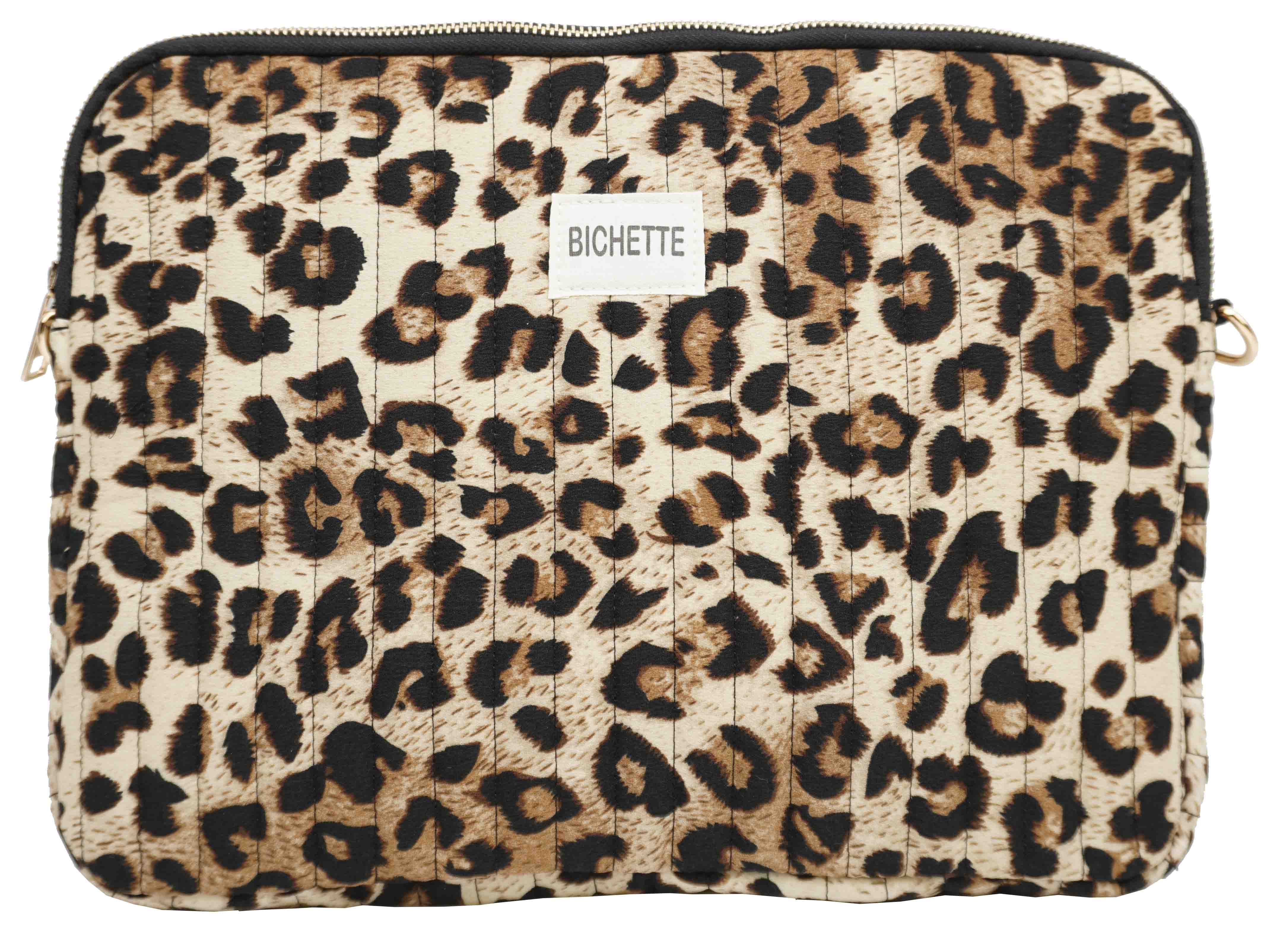 Leopard print laptop case S0244