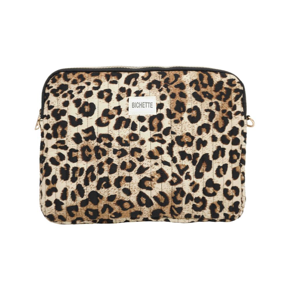 Laptoptasche mit Leopardenmuster S0244